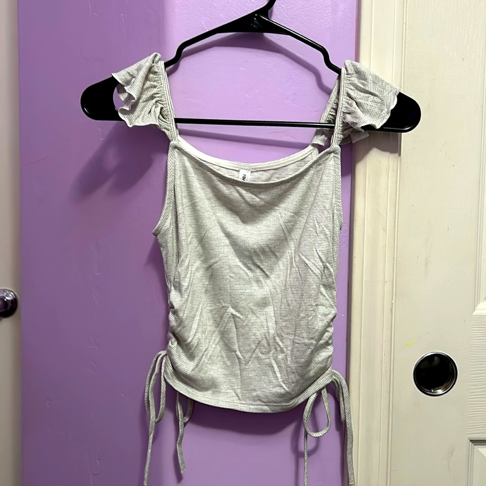 7 day weekend cropped tank